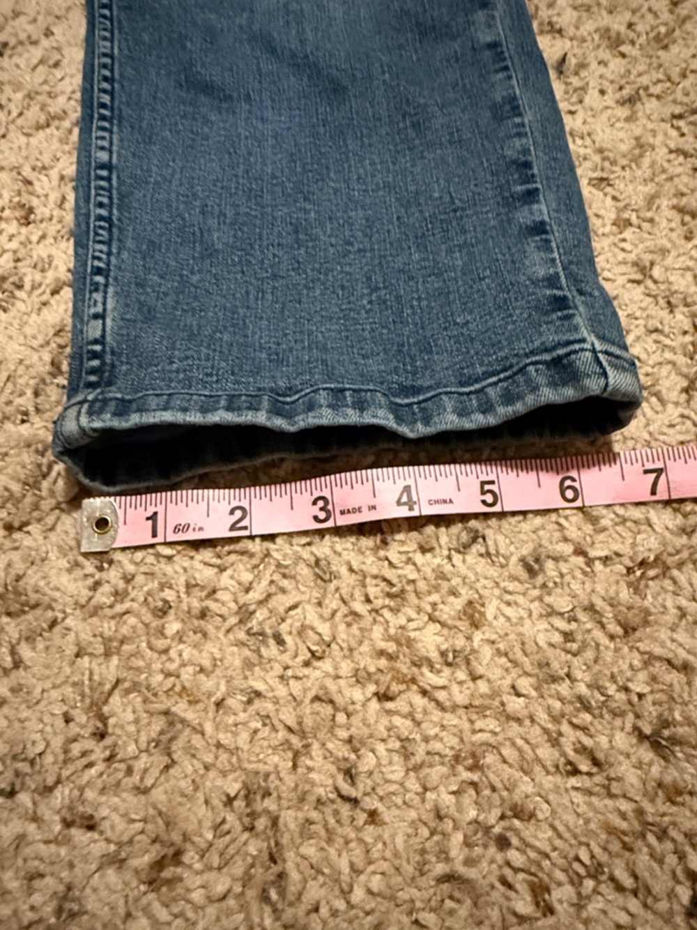 Calvin Klein Jeans Women's Medium Blue Boyfriend Jeans - Picture 7 of 7